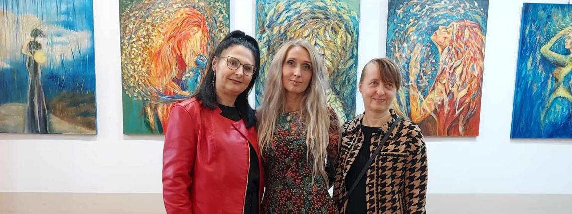 wystawa malarstwa Moniki Kolosz