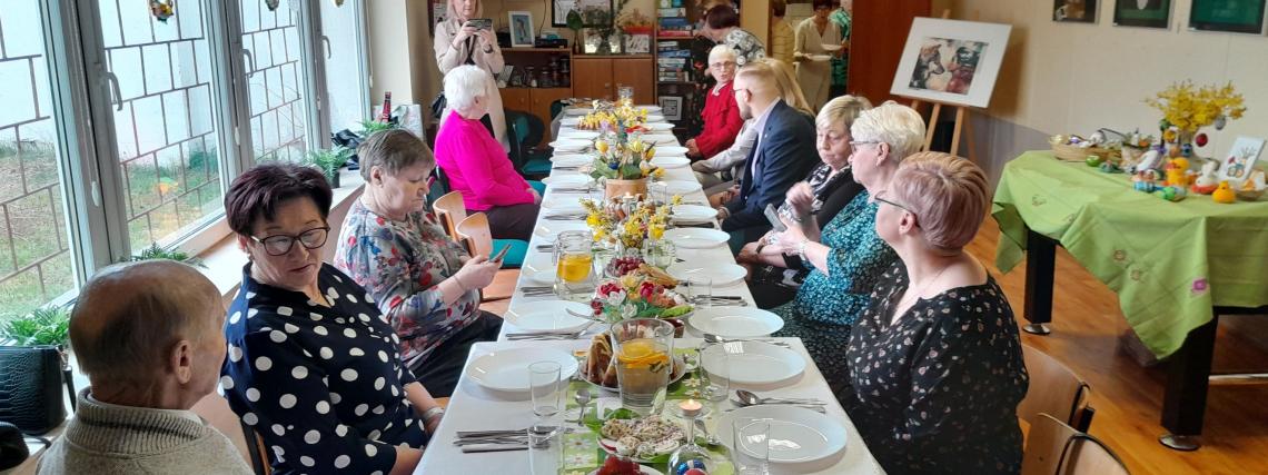 spotkanie Wielkanocne w Klubie Seniora