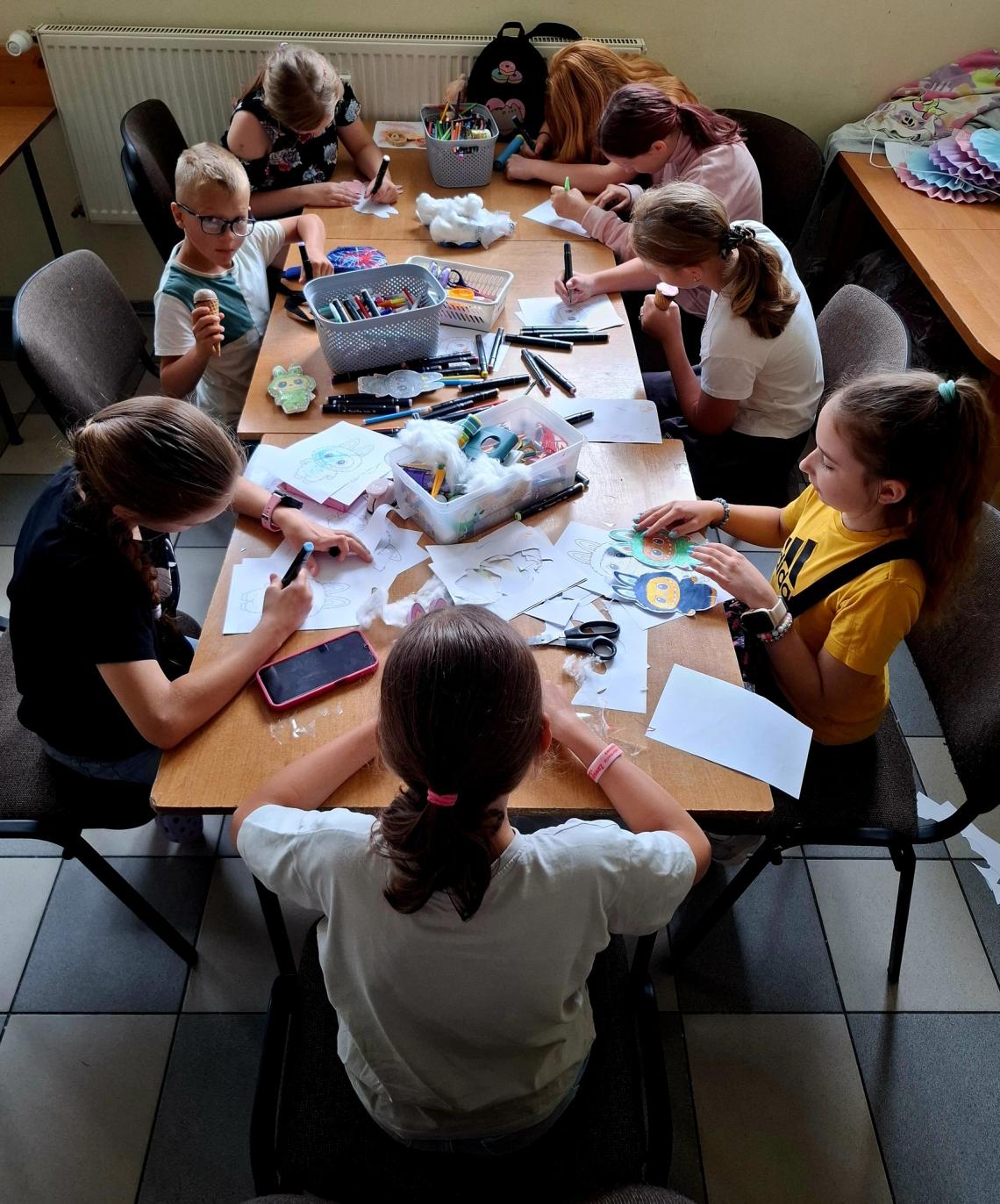 zajęcia wakacyjne w klubie osiedlowym